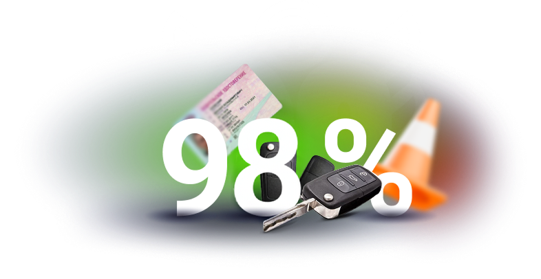 98 процентов успешной сдачи